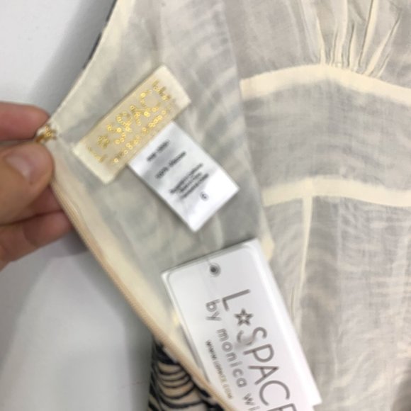 NWT L*SPACE Vivienne Sleeveless Fit & Flare Dress Sz 6 - Picture 9 of 9